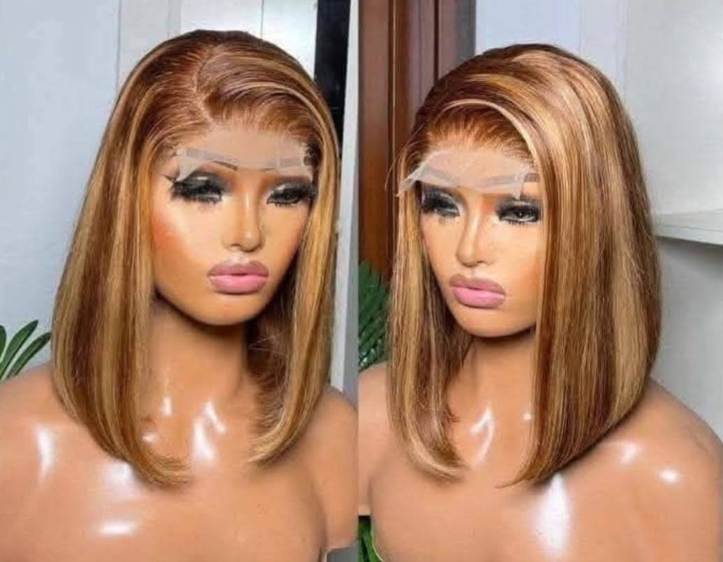 Wholesale honey bob luxury wig